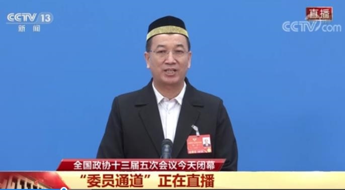 [2022聚焦兩會]委員通道：中國政協(xié)雜志中國政協(xié)傳媒網(wǎng)記者向楊杰提問