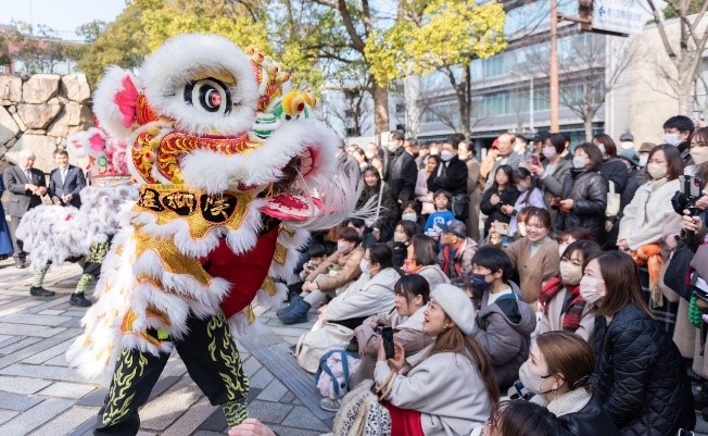 活動現(xiàn)場。中國駐大阪旅游辦事處供圖