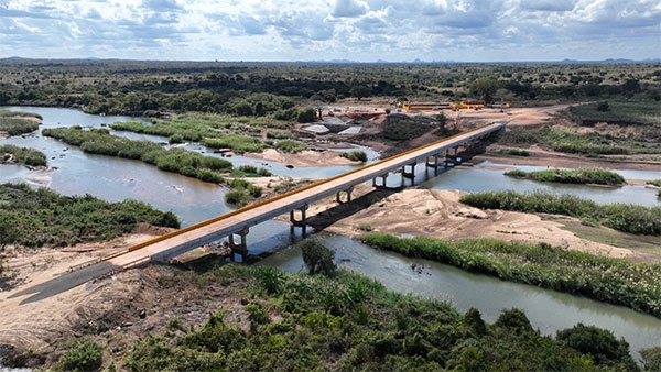 莫桑比克魯里奧大橋。中國電建供圖